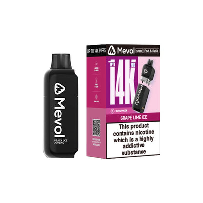Mevol S7000 Prefilled Pods with Refill Containers