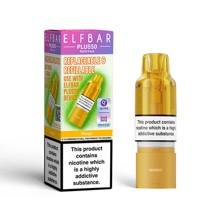 ElfBar Plus50 Prefilled Pods & Refill Container