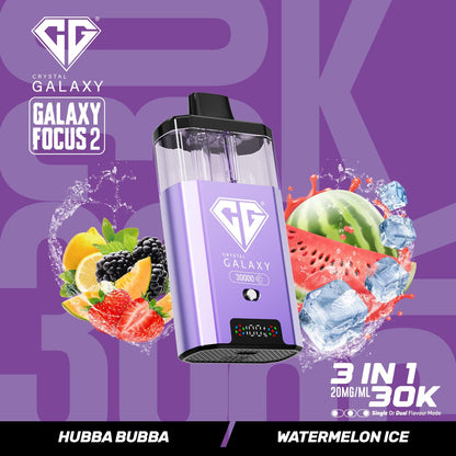 Crystal Galaxy Focus 2 30000 Puffs 3 in 1