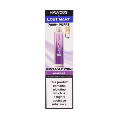 HAWCOS x Lost Mary Pro Max 7000 Puffs Pod Kit