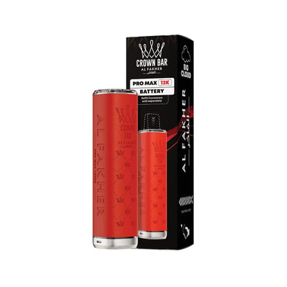 Al Fakher Crown Bar Pro Max 12k Vape Kit ( Battery Only )