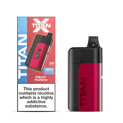 Titan X 10k Puffs Prefilled Pod Vape Kit