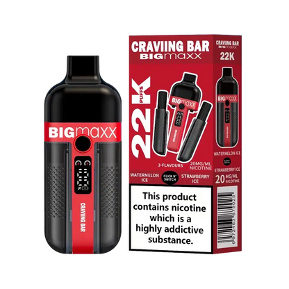 Craving Bar Big Maxx 22k Prefilled Pod Vape Kit