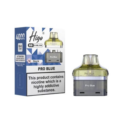 Crystal Higo BB 4000 Replacement Refill Pods