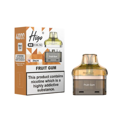 Crystal Higo BB 4000 Replacement Refill Pods