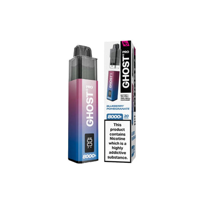 Vape Bars Ghost Pro 8000 puffs Prefilled Pod Kit