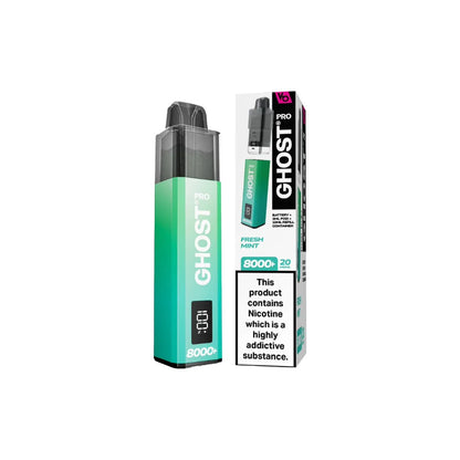 Vape Bars Ghost Pro 8000 puffs Prefilled Pod Kit