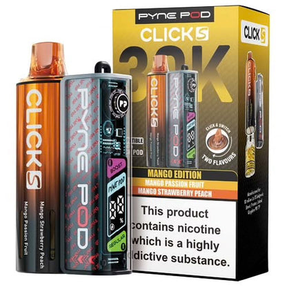Pyne Pod Click S 30k Puffs Prefilled Pod Vape Kit