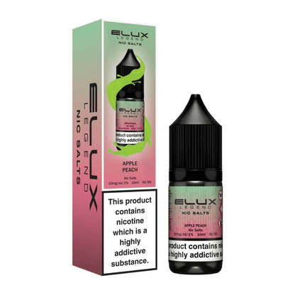 Elux Legend Nic Salts E-Liquid Apple Peach