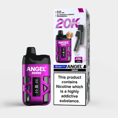 VB Angel 20000 Puffs Violet Edition: Blueberry Cherry Cranberry, Blueberry Raspberry