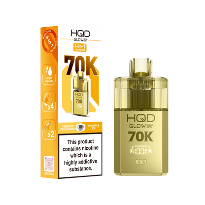HQD Glow Air 70K Prefilled Pod Vape Kit