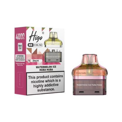 Crystal Higo BB 4000 Replacement Refill Pods