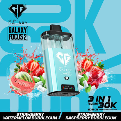 Crystal Galaxy Focus 2 30000 Puffs 3 in 1