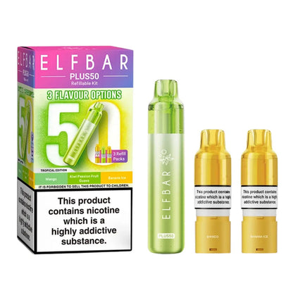 ElfBar Plus50 50k Prefilled Pod Vape Kit