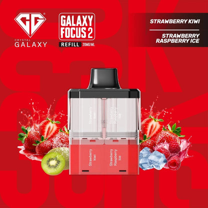 Crystal Galaxy Focus 2 30K Puffs Refill Pods