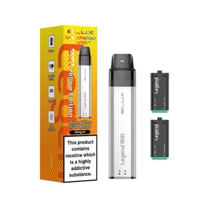 Elux Legend 1500 Puffs 2 in 1 Pod Kit - 6.49 Elux Legend 1500 Puffs 2 in 1 Pod Kit - 6.49