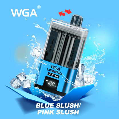 WGA Legend Ultra 30000 Puffs Blue SLUSH & Pink Slush Flavours