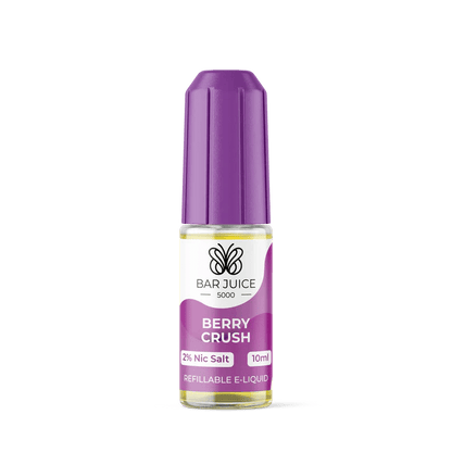 Bar Juice 5000 Nic Salts E-Liquid Berry Crush Flavour