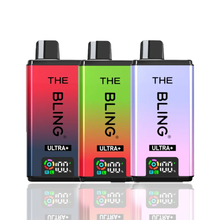 The bling ultra 30k puffs pod kit now available at vape ease uk and the picture is showing 3x bling ultra kit