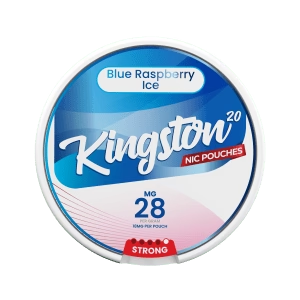 Kingston Snus Nicotine Pouches 28mg Blue Raspberry Flavour