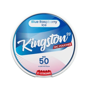 Kingston Snus Nicotine Pouches 50mg Blue Raspberry Flavour