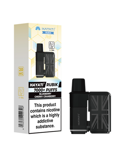 Hayati Rubik 7000 Puffs Replacement Pods & Refill Cartridge