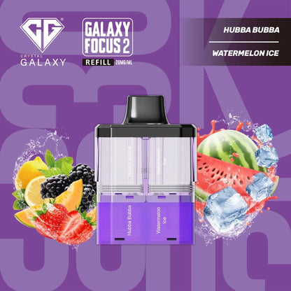 Crystal Galaxy Focus 2 30K Puffs Refill Pods