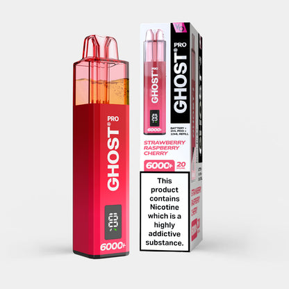 Ghost Pro 6000 Plus Puffs Disposable Vape by Vape Bar