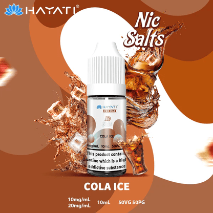 Hayati Pro Max Nic Salt E-Liquids Cola Ice Flavour