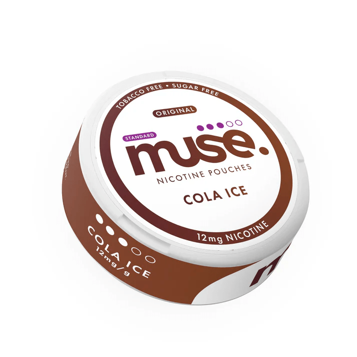 Muse Snus Nicotine Pouches cola ice flavour