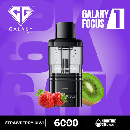 Crystal Galaxy Focus 1 6000 Prefilled Replacement Pods