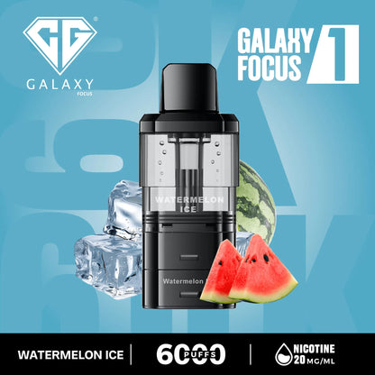 Crystal Galaxy Focus 1 6000 Prefilled Replacement Pods