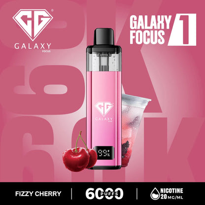 Crystal Galaxy Focus 1 6000 Puffs Prefilled Pod Kit