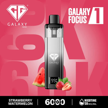 Crystal Galaxy Focus 1 6000 Puffs Prefilled Pod Kit