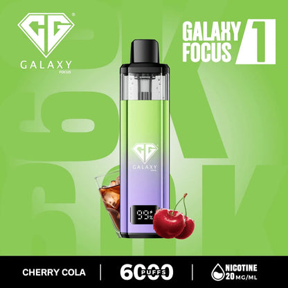 Crystal Galaxy Focus 1 6000 Puffs Prefilled Pod Kit
