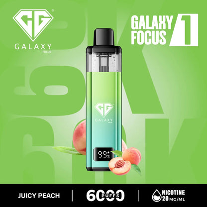 Crystal Galaxy Focus 1 6000 Puffs Prefilled Pod Kit