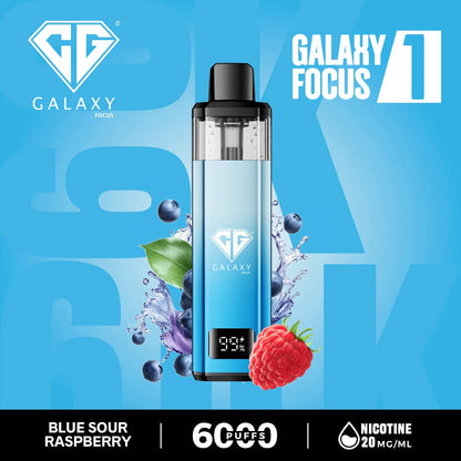 Crystal Galaxy Focus 1 6000 Puffs Prefilled Pod Kit