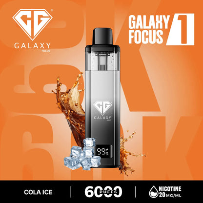Crystal Galaxy Focus 1 6000 Puffs Prefilled Pod Kit