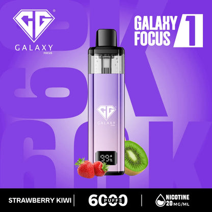 Crystal Galaxy Focus 1 6000 Puffs Prefilled Pod Kit