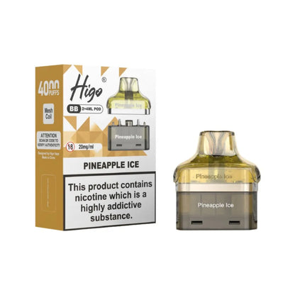 Crystal Higo BB 4000 Replacement Refill Pods