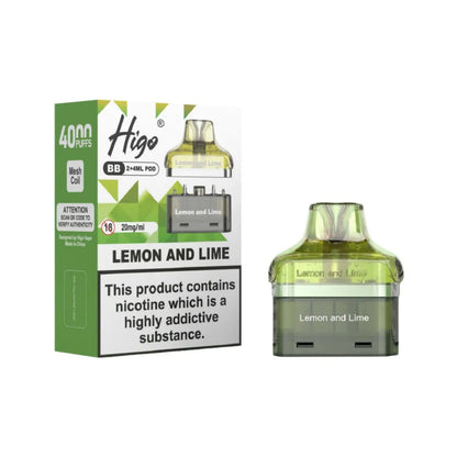 Crystal Higo BB 4000 Replacement Refill Pods