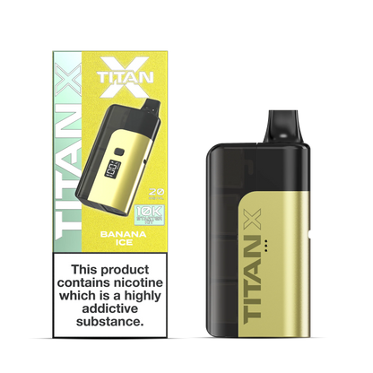 Titan X 10k Puffs Prefilled Pod Vape Kit