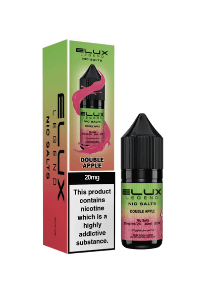 Elux Legend Nic Salts E-Liquid double apple Flavour