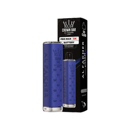 Al Fakher Crown Bar Pro Max 12k Vape Kit ( Battery Only )
