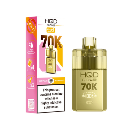 HQD Glow Air 70K Prefilled Pod Vape Kit