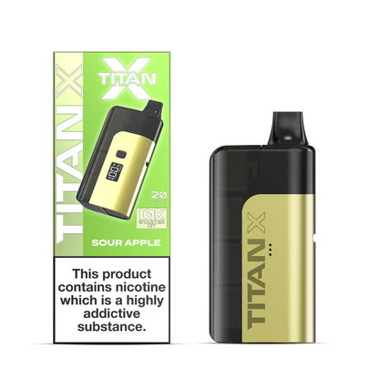 Titan X 10k Puffs Prefilled Pod Vape Kit