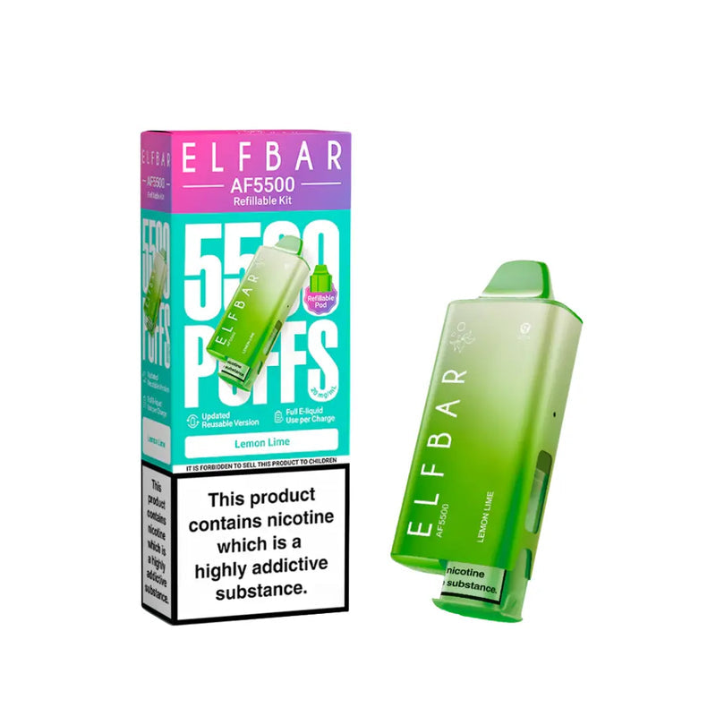 Elf Bar AF5500 Puffs Pod Vape Kit for 6.75 Elf Bar AF5500 Puffs Pod Vape Kit for 6.75
