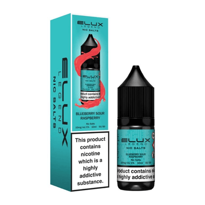 Elux Legend Nic Salts E-Liquid  Blueberry sour raspberry flavour