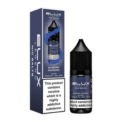 Elux Legend Nic Salts E-Liquid Blueberry Raspberry Flavour