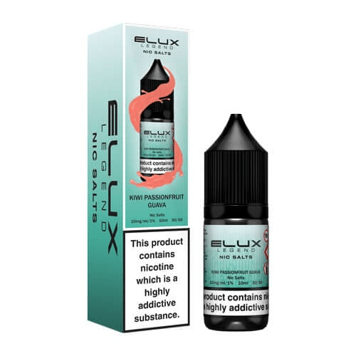 Elux Legend Nic Salts E-Liquid KIWI PASSIONFRUIT GUAVA Flavour